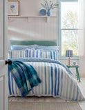 Bluebellgray Sunday Stripe bedding set, imported from the UK