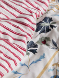 Suzani pattern bedding set in pure cotton, imported from the UK