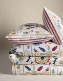 Suzani pattern bedding set in pure cotton, imported from the UK