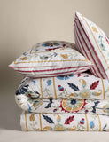 Suzani pattern bedding set in pure cotton, imported from the UK