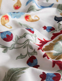 Suzani pattern bedding set in pure cotton, imported from the UK