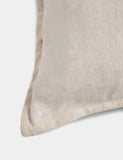 Pure cotton textured cushion 50cm square - British product