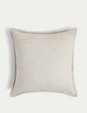 Pure cotton textured cushion 50cm square - British product