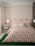 V&A cotton cushion with ornamental tree design, UK version