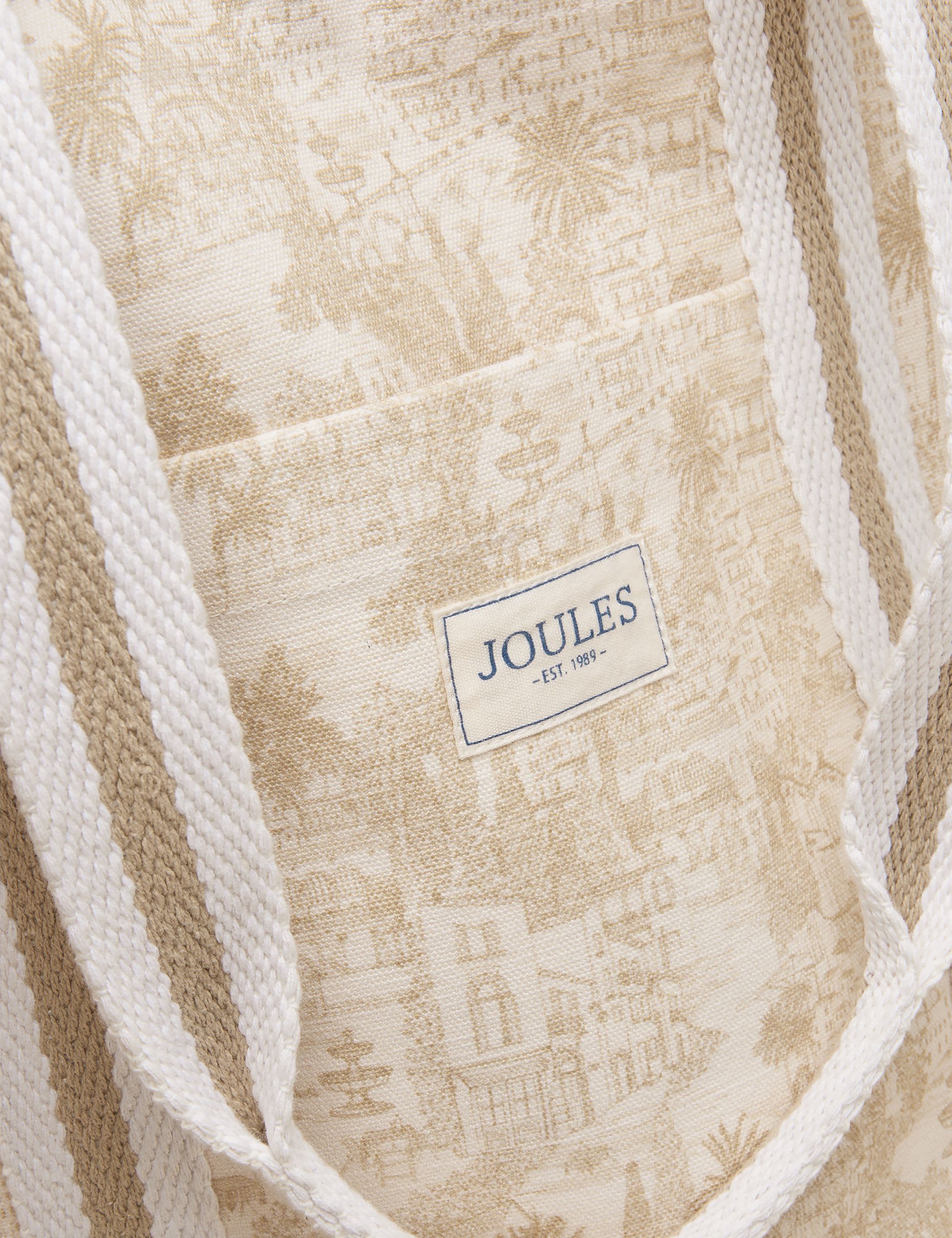 Joules pure cotton Toile print tote bag (British brand)