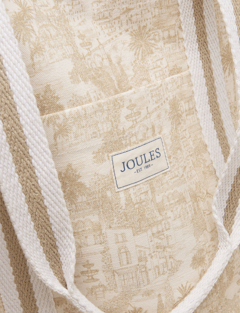 Joules pure cotton Toile print tote bag (British brand)