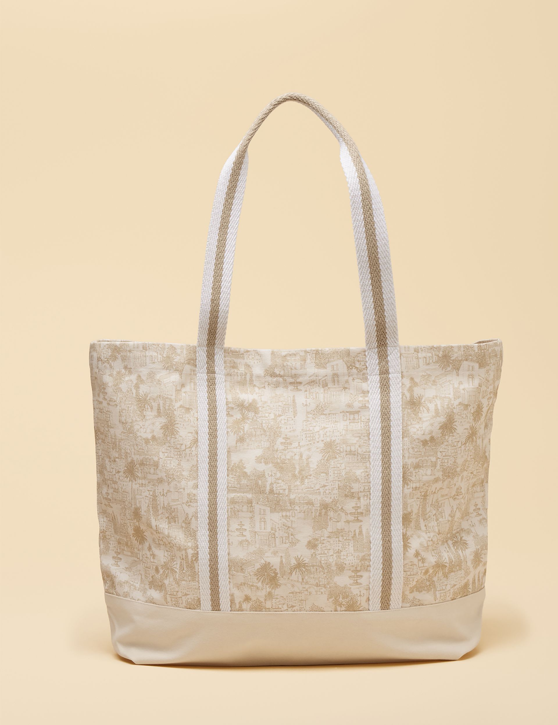 Joules pure cotton Toile print tote bag (British brand)