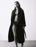 Autograph pure cotton towelling dressing gown, imported from the UK