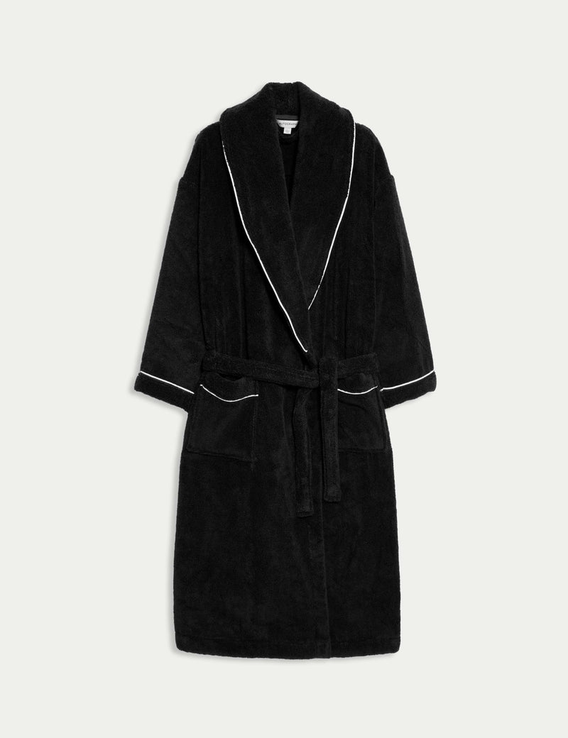 Autograph pure cotton towelling dressing gown, imported from the UK