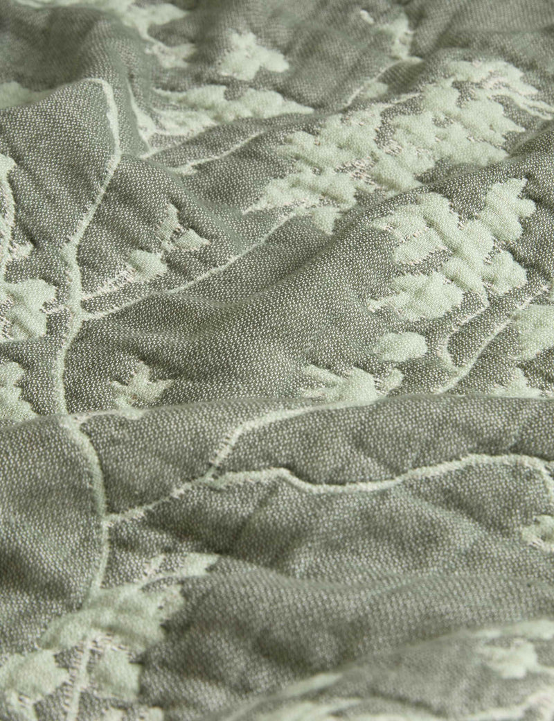 Pure Cotton Trailing Cherry Bedspread, imported from the UK