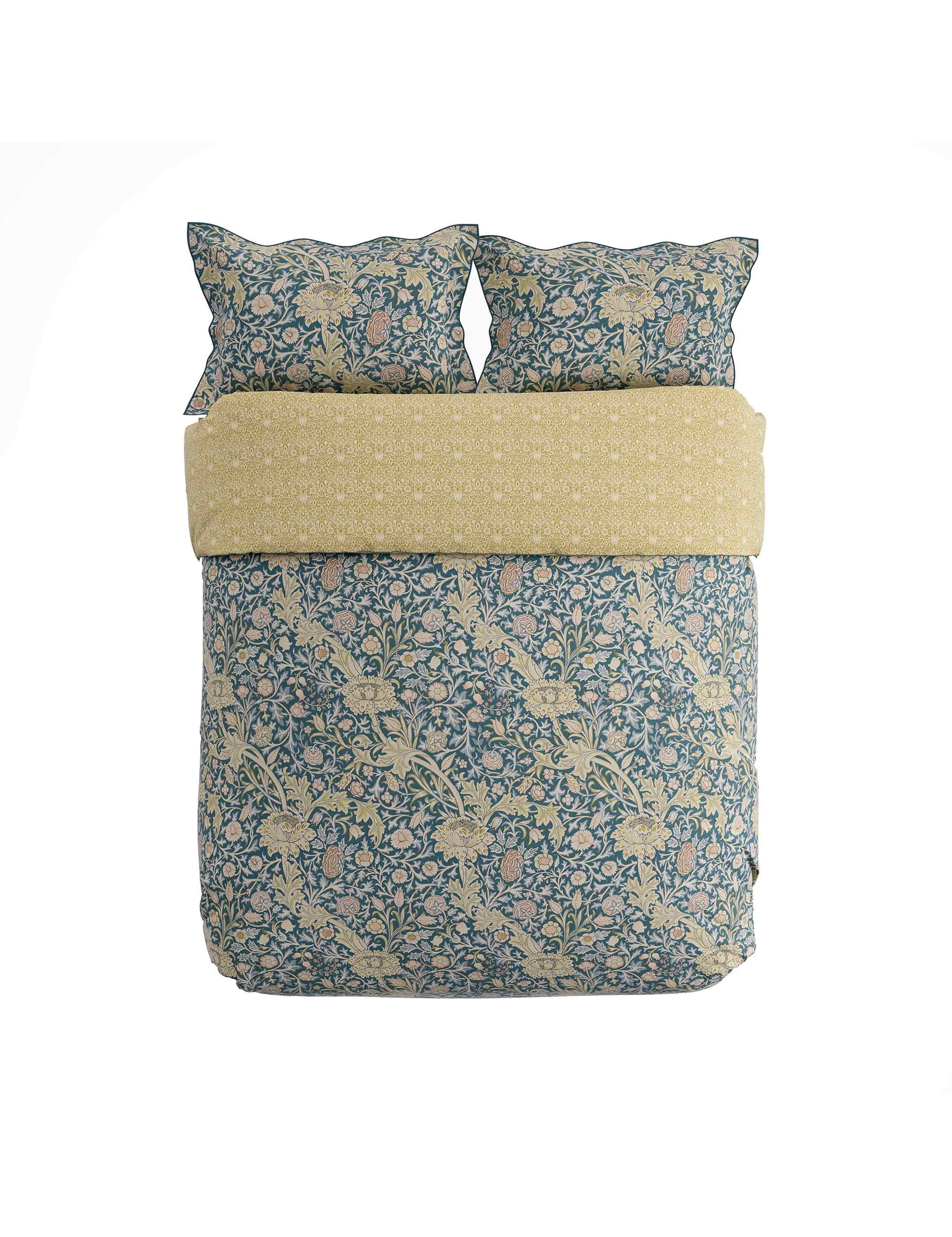 Morris & Co pure cotton Trent bedding set, imported from the UK