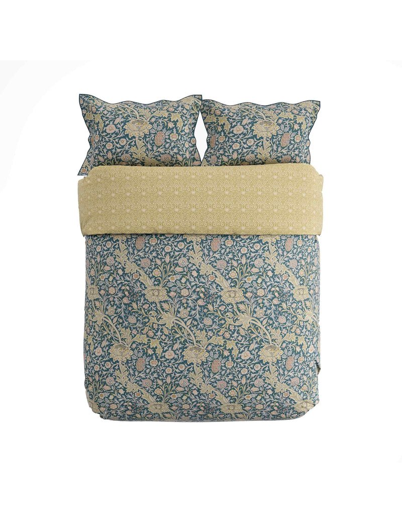 Morris & Co pure cotton Trent bedding set, imported from the UK