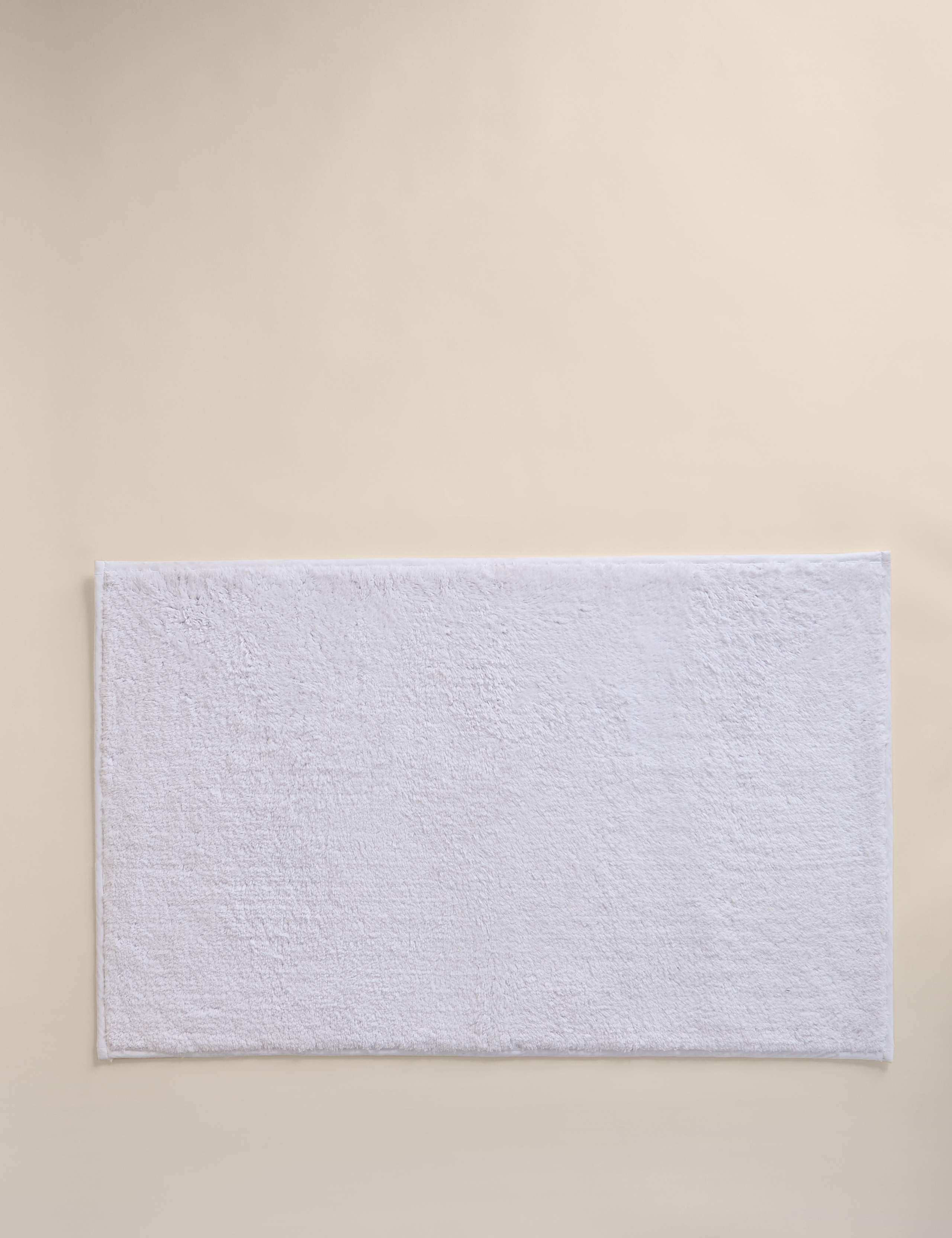 Pure cotton tufted bath mat 50x80 cm, imported from the UK