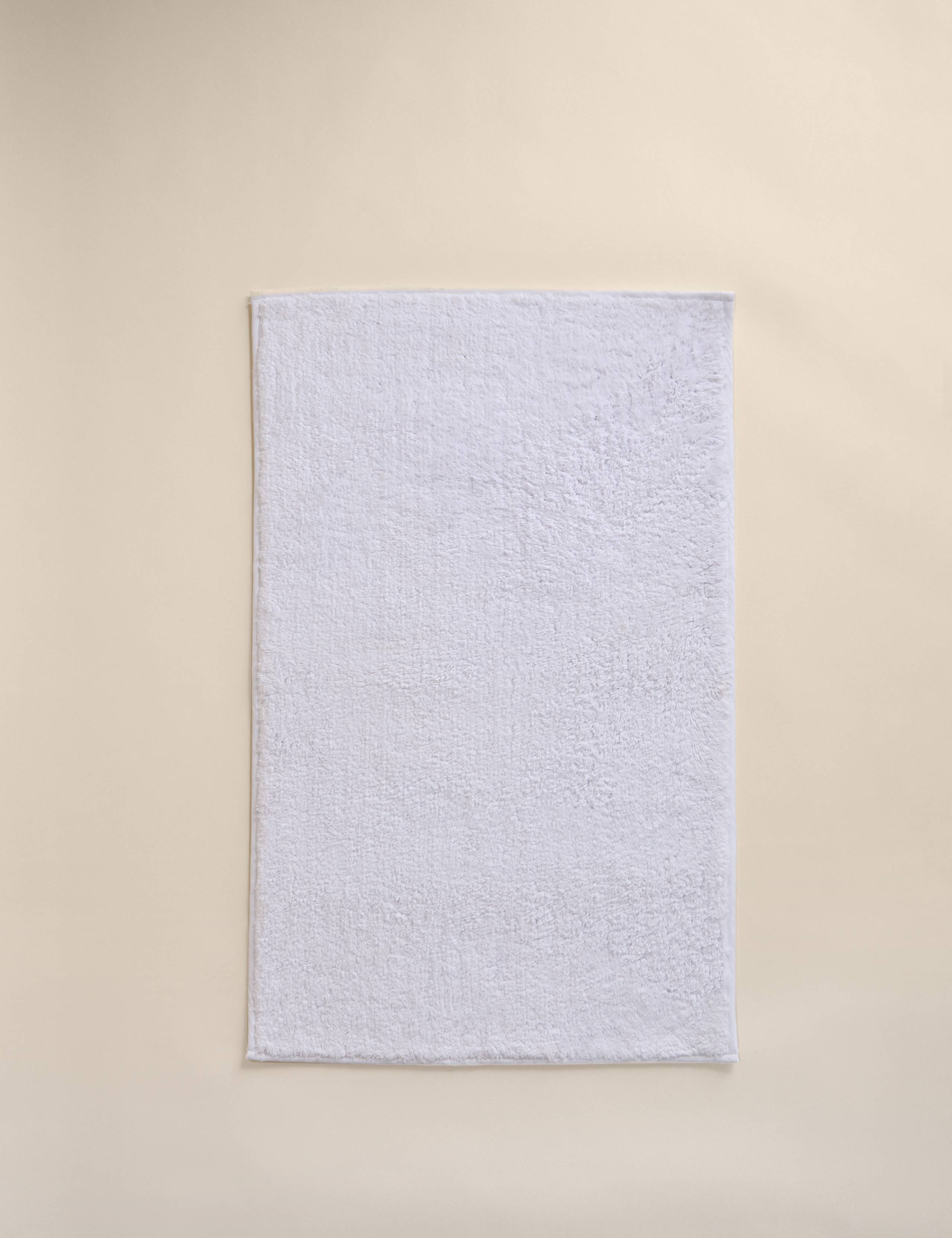 Pure cotton tufted bath mat 50x80 cm, imported from the UK