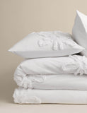 Cotton tufted flower bedding set - British product