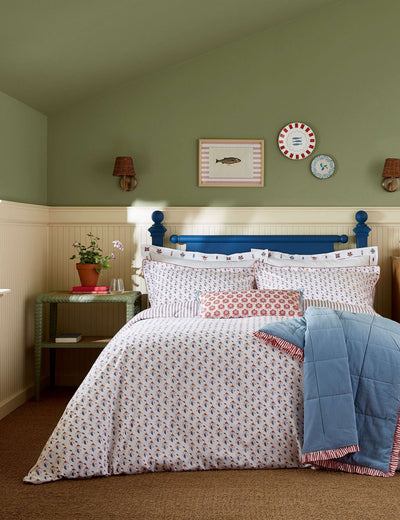 M&S Joules Pure Cotton Vanessa Bedding Set- Buy online at McGrocer