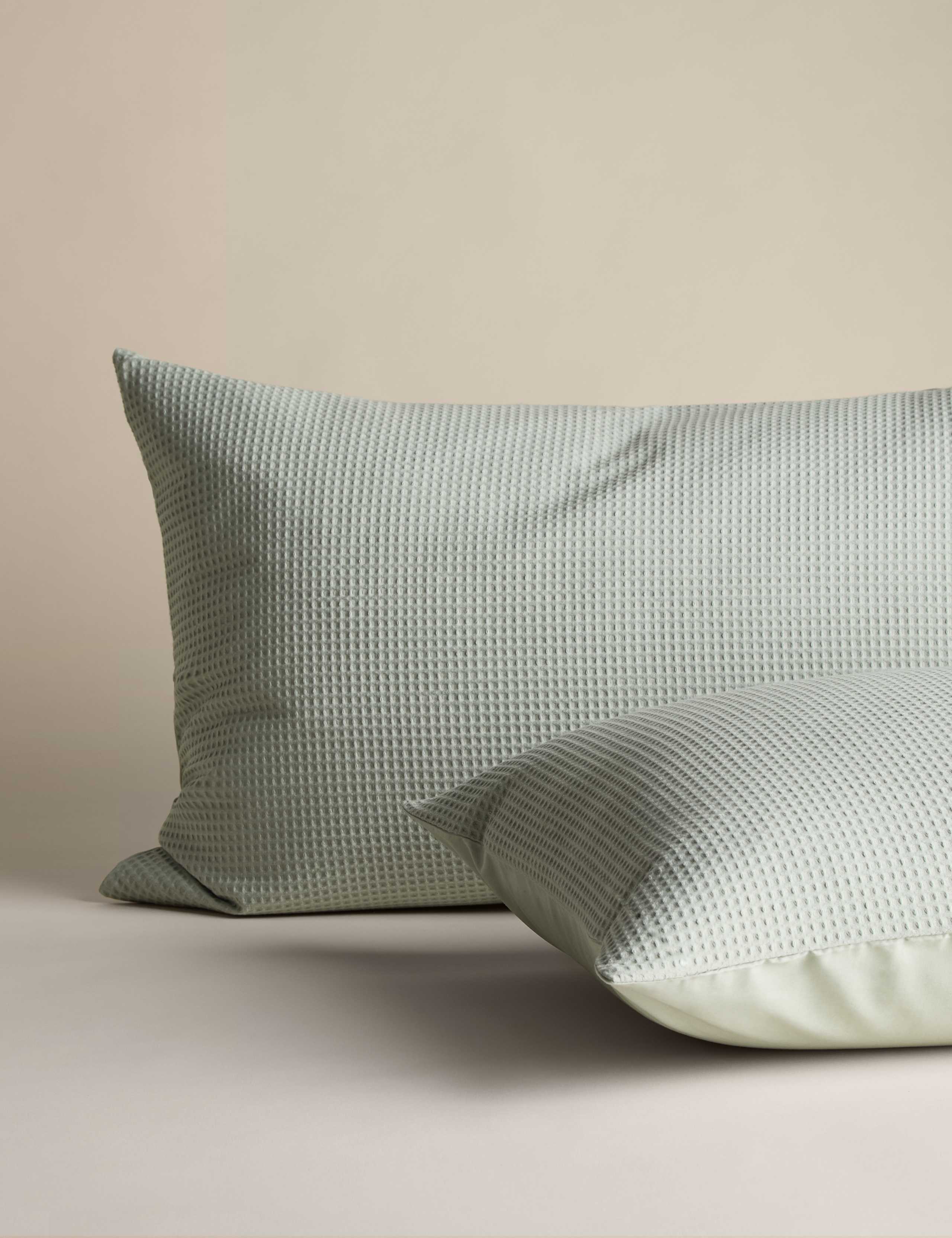 Pure Cotton Waffle Bedding Set