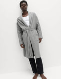 M&S Pure Cotton Waffle Lightweight Dressing Gown, imported from the UK