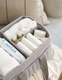 Mamas & Papas pure cotton waffle nappy caddy bag, imported from the UK
