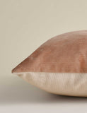 Washed cotton cord cushion 45 cm - British product
