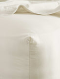 Bedfolk pure cotton washed fitted sheet, imported from the UK