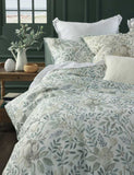 MM Linen pure cotton bedding set floral leaf design - British product