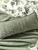 Bedeck of Belfast pure cotton Yoko cushion 70cm - British product