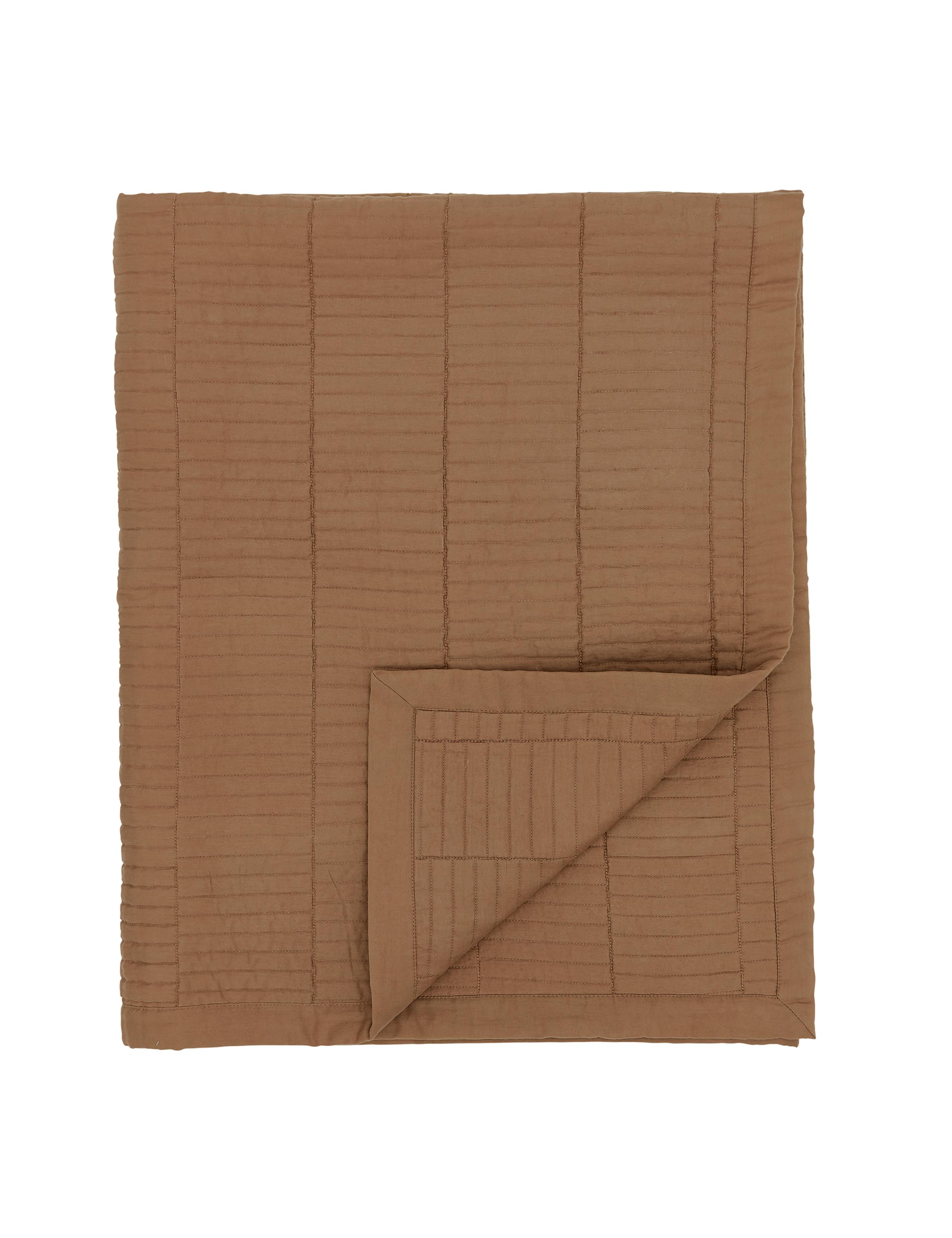 Bedeck of Belfast Zenda extra large cotton throw, imported from the UK