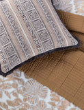Bedeck of Belfast Zenda extra large cotton throw, imported from the UK