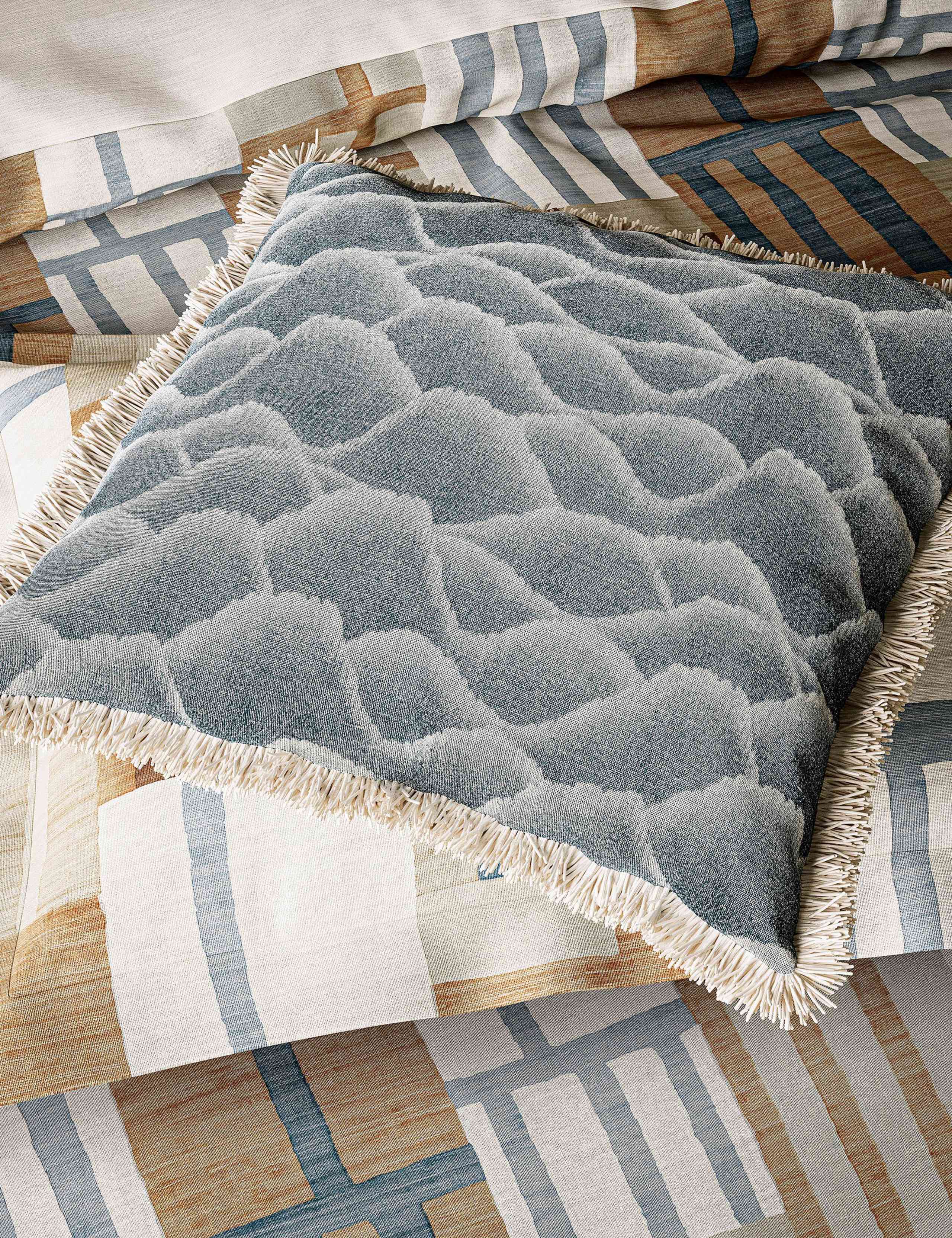 Harlequin Zuni abstract cushion 45cm pure cotton (British brand)