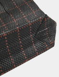Jaeger pure leather lattice tote bag (British brand)