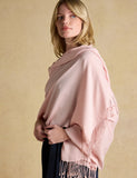 Joules pure modal fringed scarf - British product
