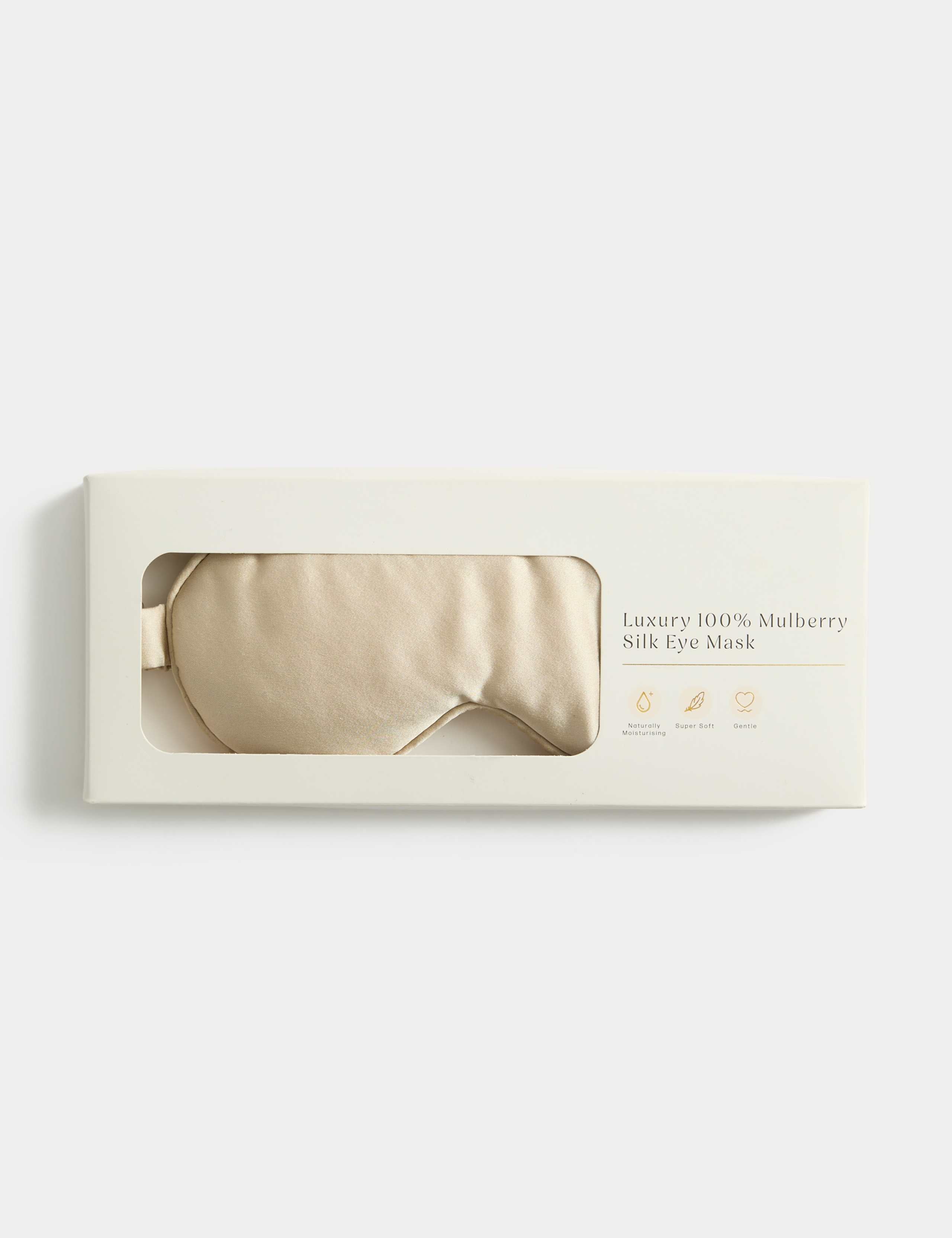 Pure mulberry silk eye mask, imported from the UK