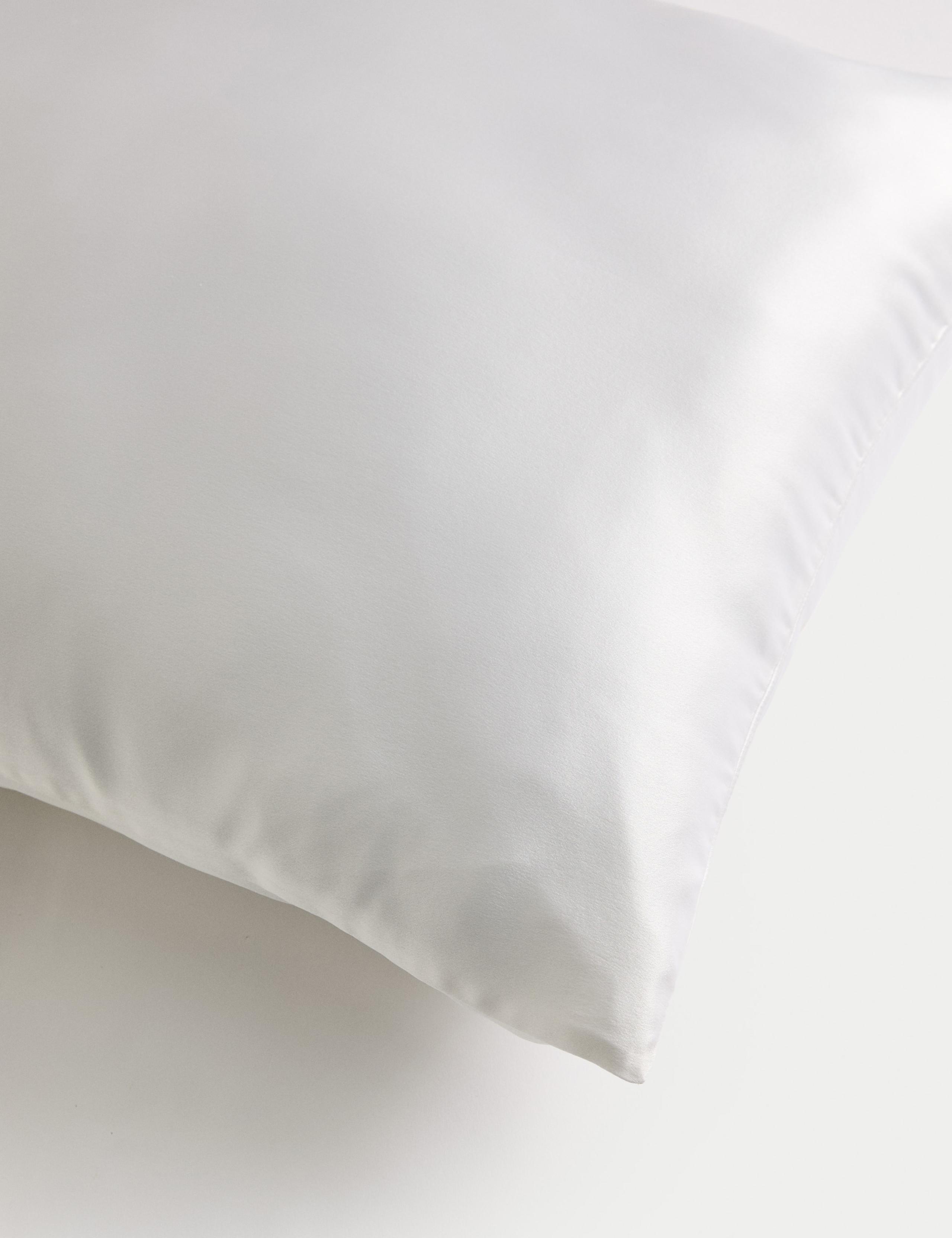 Pure mulberry silk pillowcase 76 x 48 cm, imported from the UK