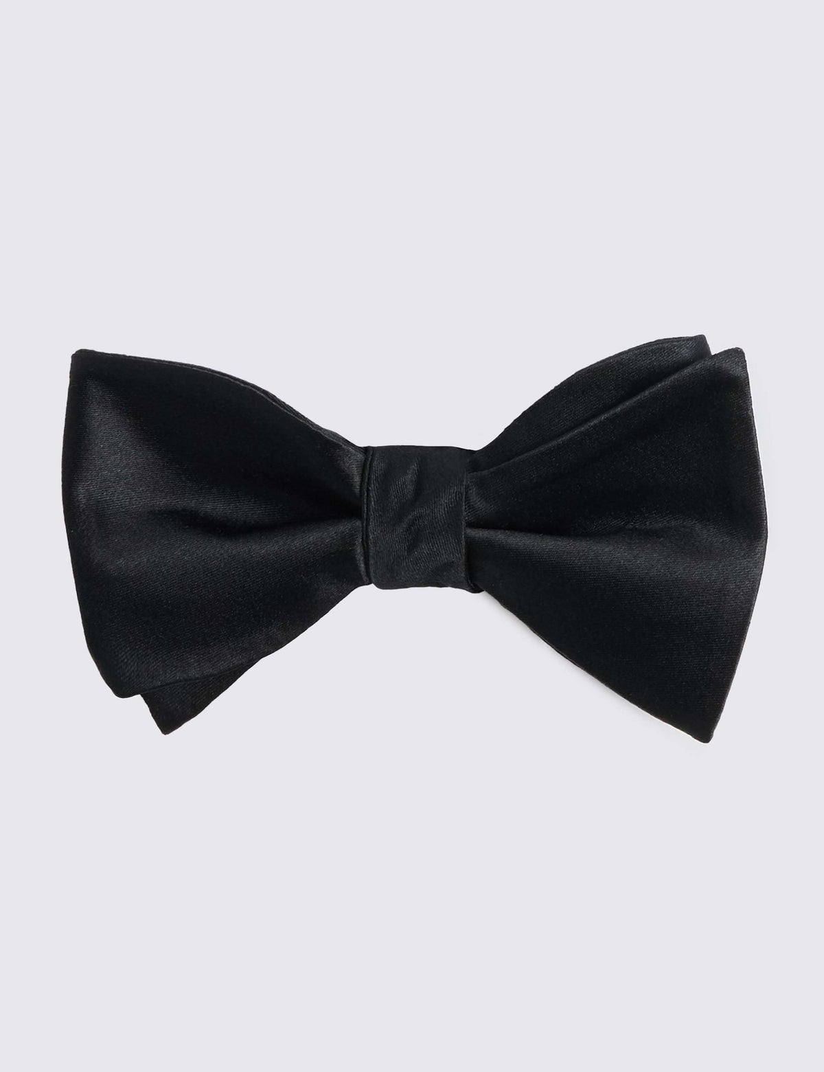 Moss pure silk bow tie, imported from the UK