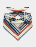 Jaeger pure silk geometric scarf 64cm - British product