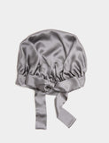 Pure Mulberry Silk Hair Bonnet natural protective hair accessory, imported from the UK