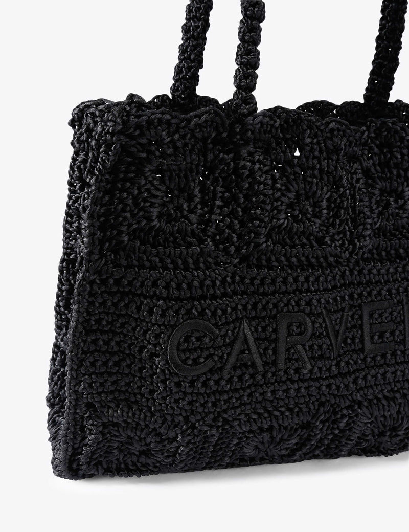 Carvela gestrickte Tasche aus reiner Seide (britische Marke)