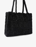 Carvela gestrickte Tasche aus reiner Seide (britische Marke)