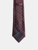 M&S pure silk polka dot tie, regular width (British brand)