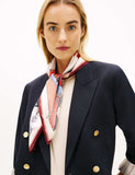 Tommy Hilfiger large printed pure silk scarf, imported from the UK