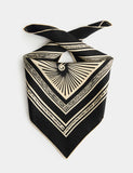 Jaeger pure silk printed scarf 64 cm, UK version