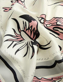 Jaeger pure silk square scarf 64 cm, UK version