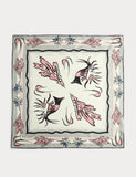 Jaeger pure silk square scarf 64 cm, UK version