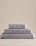 Pure cotton rice weave towel 500gsm honeycomb (British brand)