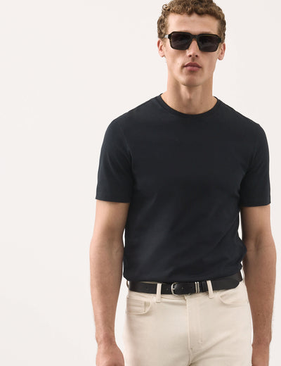 M&S Autograph Pure Supima Cotton Performance Crew Neck T-Shirt- Buy online at McGrocer
