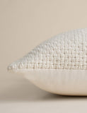 Pure wool basket weave cushion 50x50cm, UK version