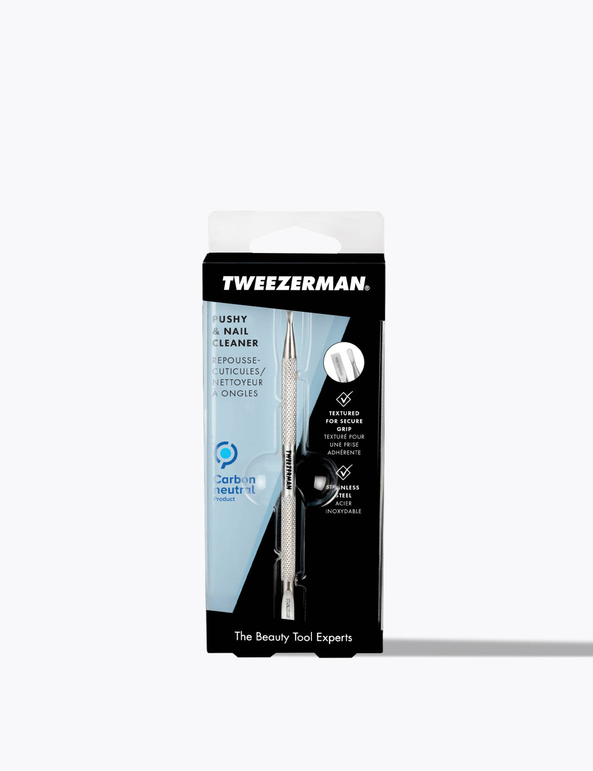 Tweezerman Pushy and Nail Cleaner cuticle tool (British brand)