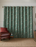 Laura Ashley Pussy Willow eyelet blackout curtains, imported from the UK