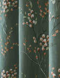 Laura Ashley Pussy Willow eyelet blackout curtains, imported from the UK